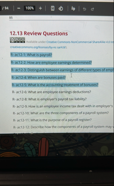 1 9 4 8 5 1 2 . 1 3 Review Questions Available