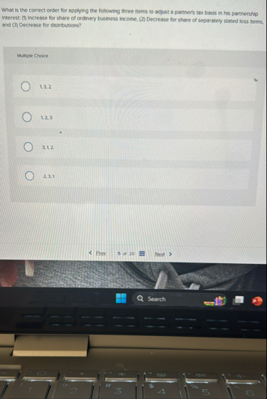 What is the correct order for applying the