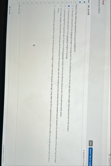 Search 0 'inal maining: 0 - 5 0 : 1 3 MC . 2 2 .