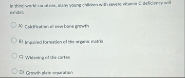 In third - world countries, many young children