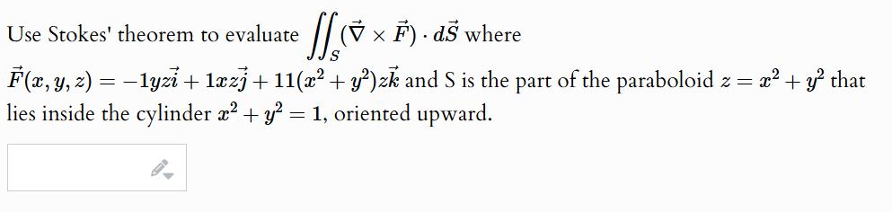 Use Stokes' theorem t o evaluate S ( v e c ( g r