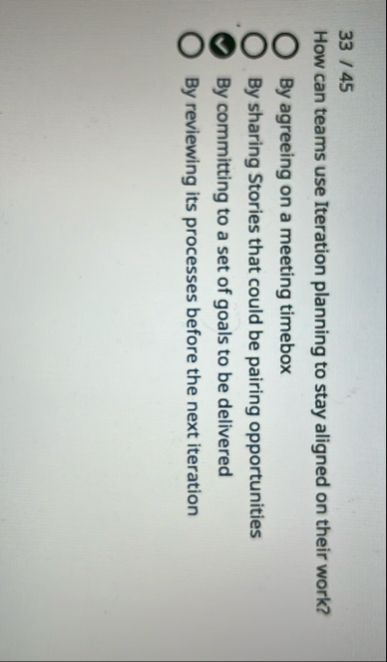 3 3 4 5 How can teams use Iteration planning to