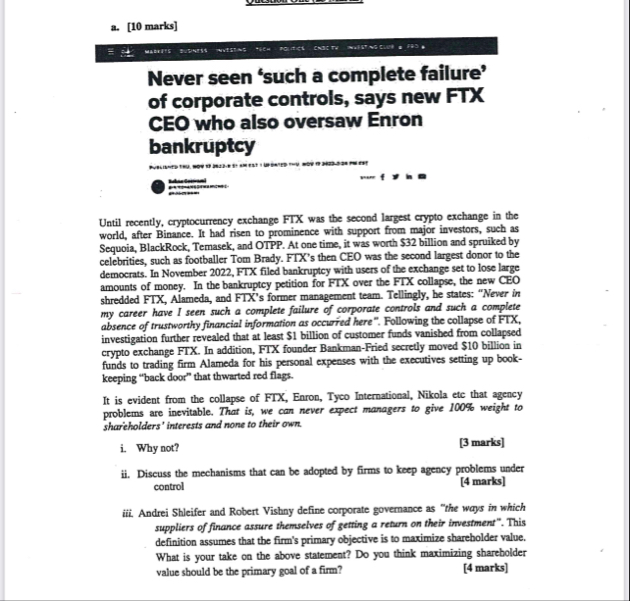 a . [ 1 0 marks ] Never seen 'such a complete