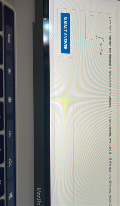 Determine whether the integral is convergent or