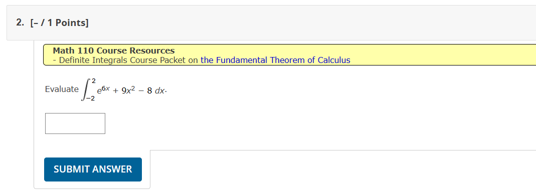 [ - ? ? 1 Points ] Math 1 1 0 Course Resources
