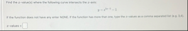 Find the x - value ( s ) where the following