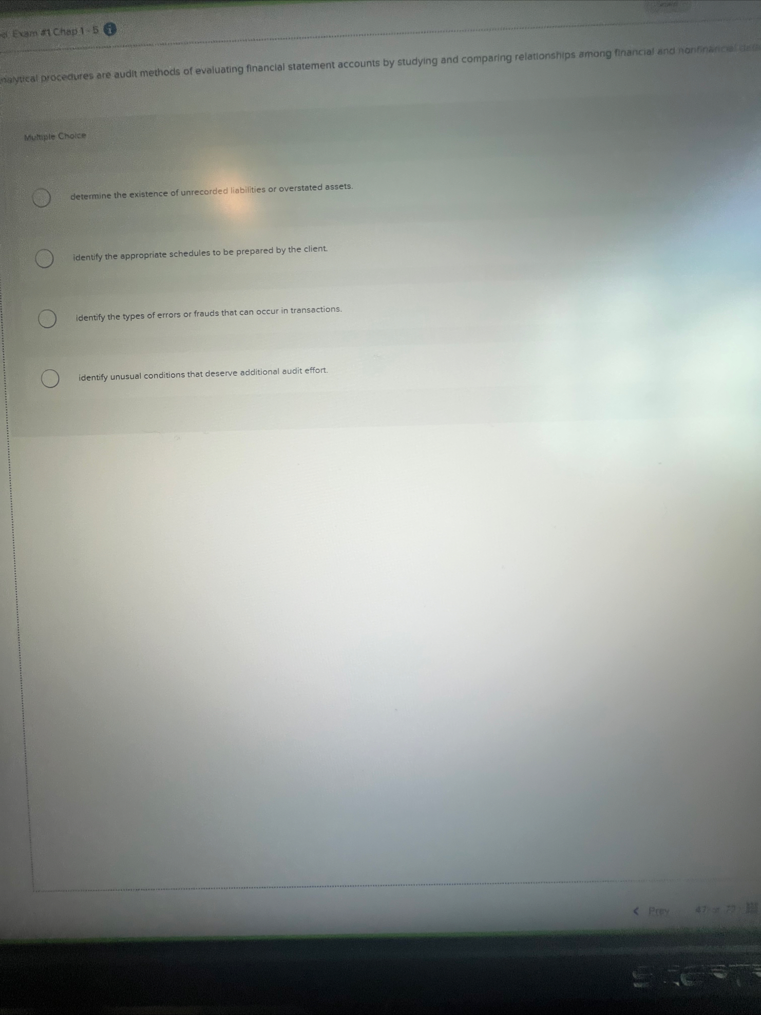 Evam 1 1 Chas: 1 - 5 Dialytical procedures are