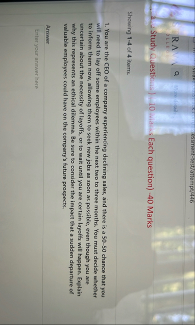 sessment - test / attempt / 4 4 6 R ? ? , a Mare