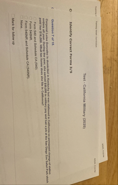 Training e Training detail Curriculum arsas, 1 9