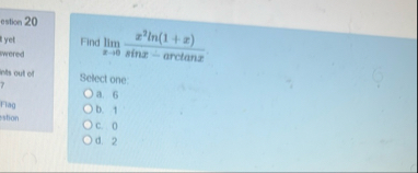 estion 2 0 tyet wered nits out of 7 Select one: