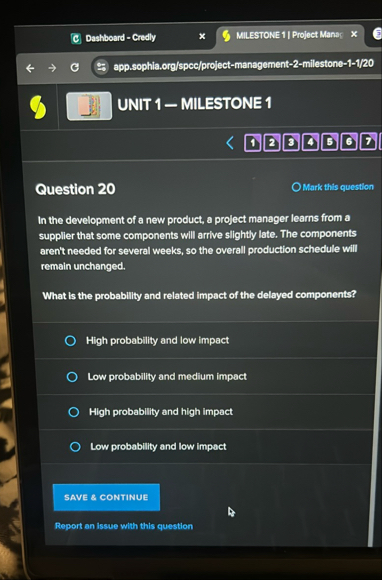 Dashboard - Credly MLESTONE 1 | Project Manar