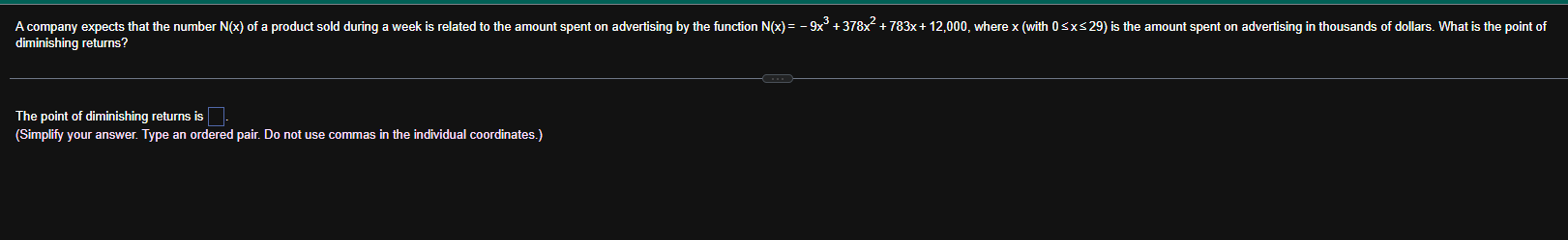 diminishing returns? The point of diminishing