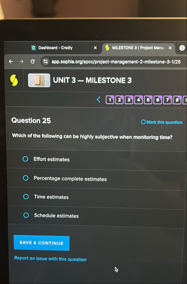 Dashboard - Credly MLESTONE 3 | Projoct Mana