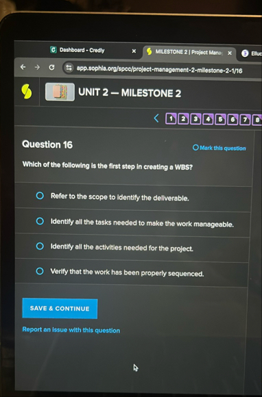 Dashboard - Credly MLESTONE 2 | Project Many: