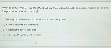 What does the What Got You Here Won't Get You