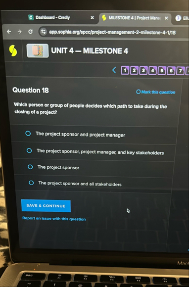 Dashboard - Credly MLESTONE 4 | Project Man: