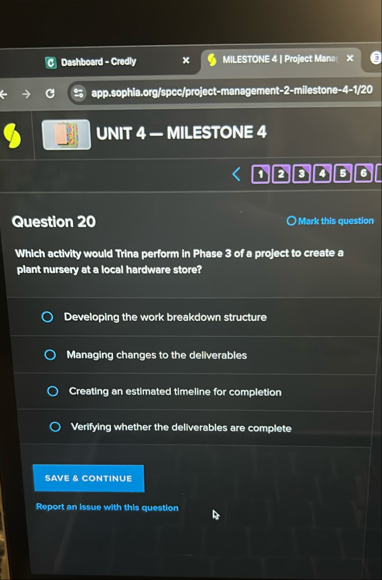 Dashboard - Credly MLESTONE 4 I Project Mana