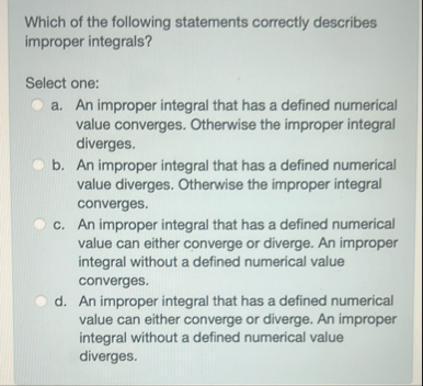 Which of the following statements correctly