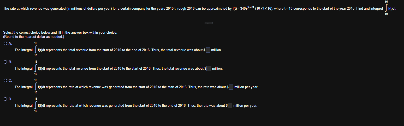 Select the correct choice below and fill i n the