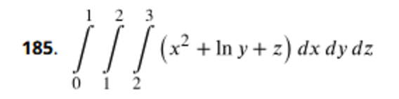 \ int _ 0 ^ 1 \ int _ 1 ^ 2 \ int _ 2 ^ 3 ( x ^ (