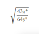 4 3 x 4 6 4 y 8 S i m p l i f y