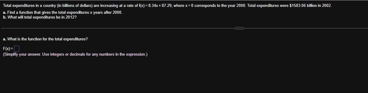 Total expenditures i n a country ( i n billions o