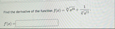 Find the derivative of the function f ( x ) = x 2