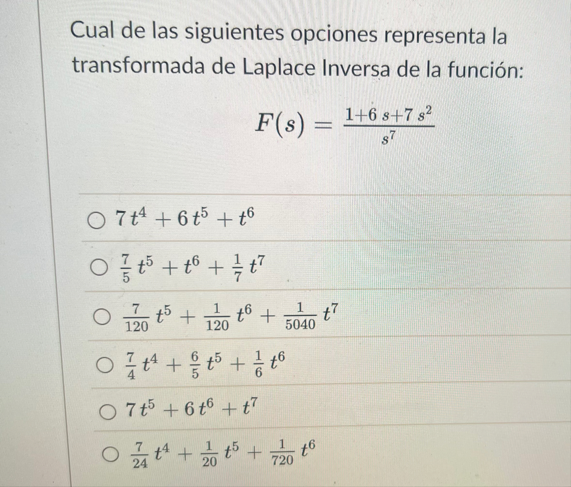 Cual de las siguientes opciones representa la