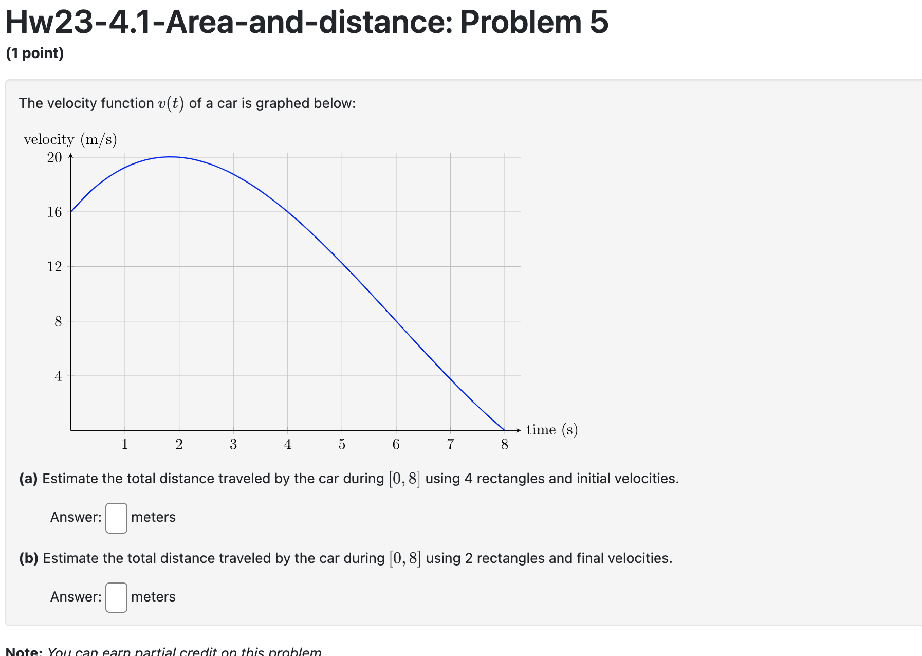 Hw 2 3 - 4 . 1 - Area - and - distance: Problem 5