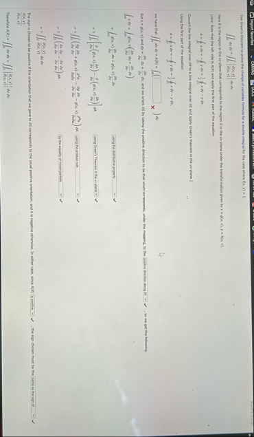 Une Grapis theorem to prove the change of