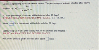 A virus is spreading across an animal shelter.