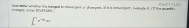 SCalct 1 9 7 , 8 , 6 0 7 . Determine whether the