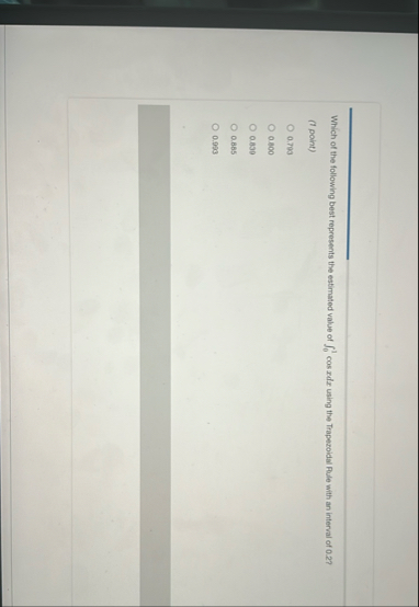 Which of the following best represents the