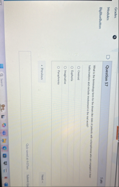 Grades Modules BigBlueButton Question 5 7 1 pts
