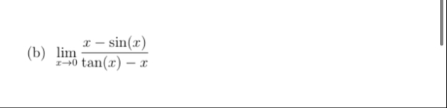 Use L'hopital rules to evaluate the following