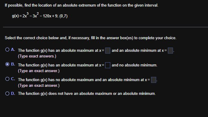 I f possible, find the location o f a n a b s o l