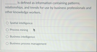 q , is defined as information containing