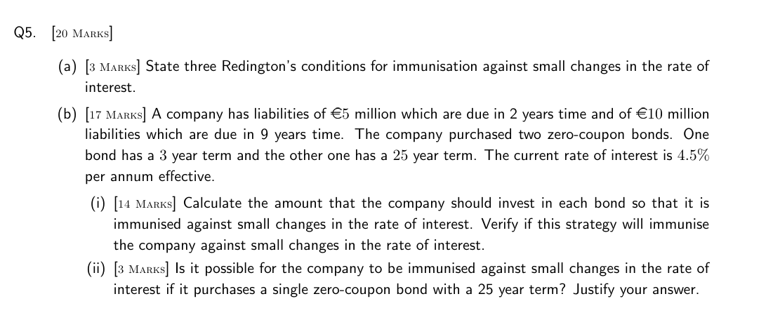 Q 5 . [ 2 0 Marks ] ( a ) [ 3 Marks ] State three