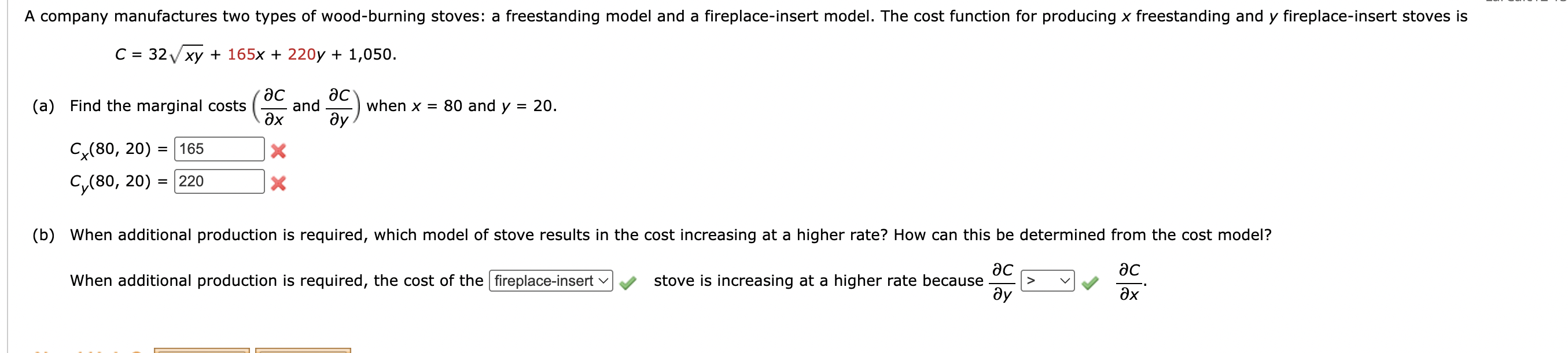 C = 3 2 x y 2 + 1 6 5 x + 2 2 0 y + 1 , 0 5 0 . (