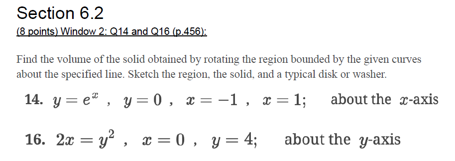 ( 8 points ) Window 2 : Q 1 4 and Q 1 6 ( p . 4 5