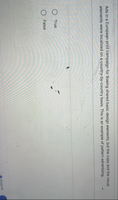 Ads in a European print campaign for Boeing