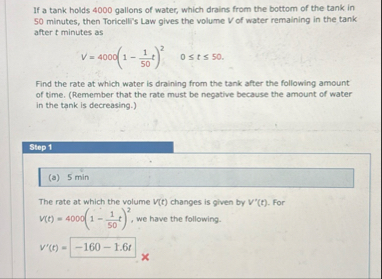 If a tank holds 4 0 0 0 gallons of water, which