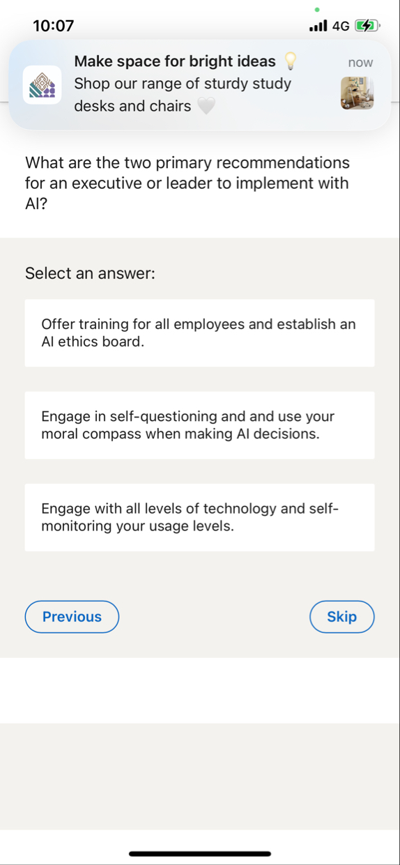 1 0 : 0 7 4 G Make space for bright ideas now