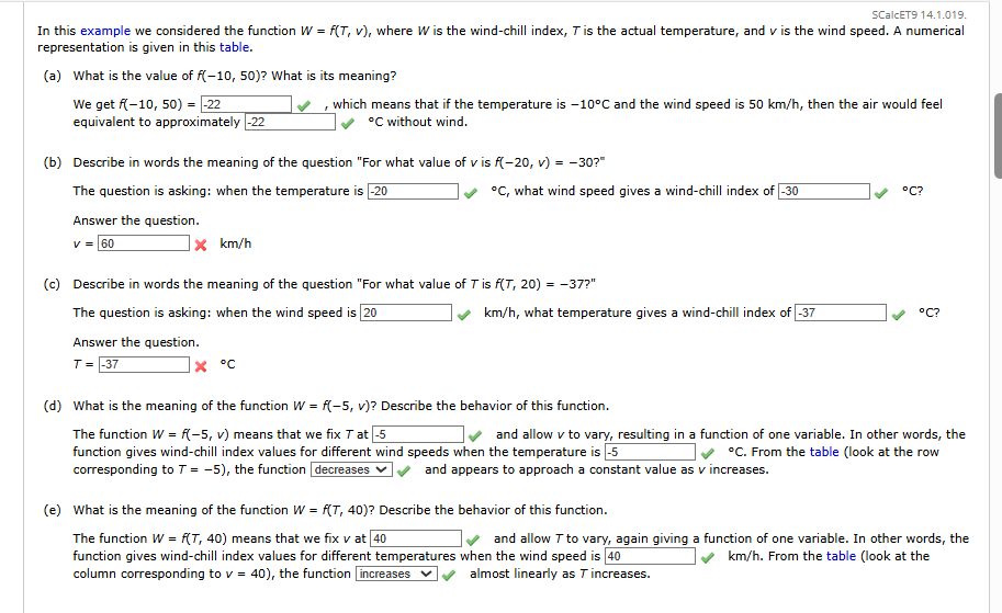 I n this example w e considered the function W =