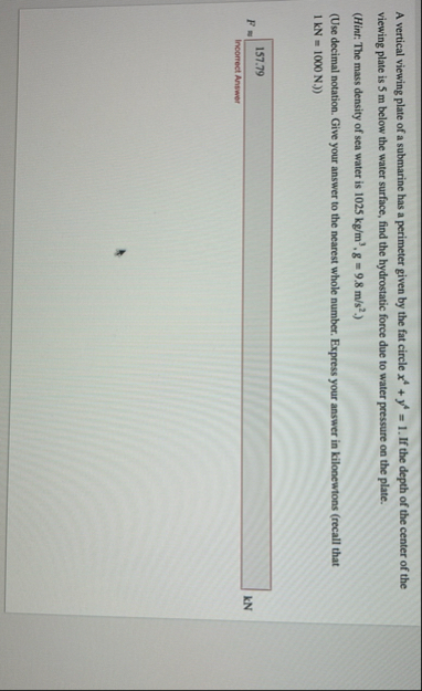 A vertical viewing plate of a submarine has a