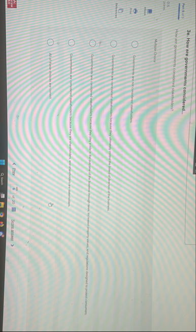 3 e . How are governments considered..., Pens or