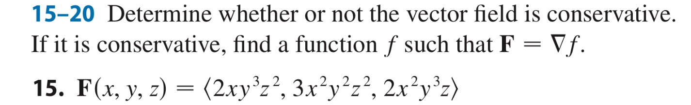 1 5 - 2 0 Determine whether o r not the vector
