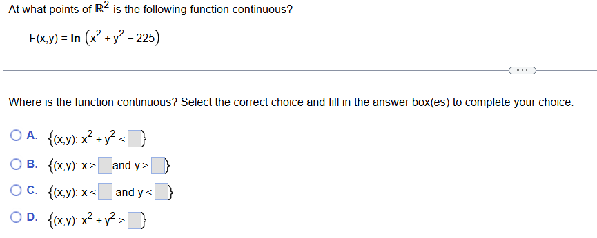 A t what points o f R 2 i s the following