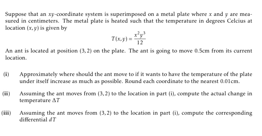 Suppose that a n x y - coordinate system i s