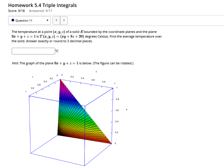 x , y , z E bounded b y the coordinate planes and